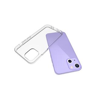 iPhone 13 Mini Silikondeksel Gjennomsiktig, beskytter mot riper