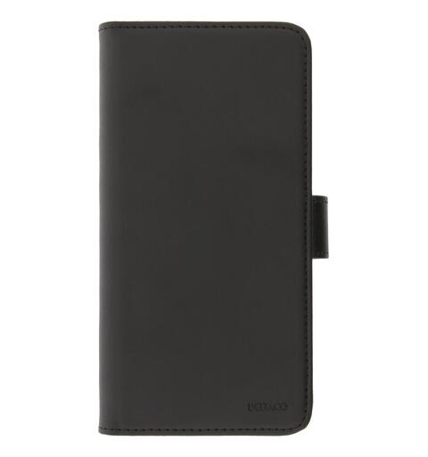 Lommebokdeksel til iPhone 11 Pro Max Magnetisk bakdeksel, svart