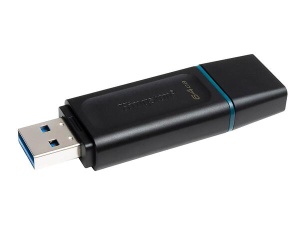 Kingston 64GB DataTraveler Exodia Minnepenn, USB-A 3.2 Gen 1 