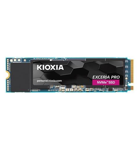 Kioxia Exceria PRO M.2 NVMe Gen 4 2TB opptil 7300MB/s les, 6400MB/s skriv