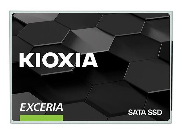 Kioxia Exceria SATA 480GB 2,5" SSD 7mm SATA 3,Opptil 555MB/s les, 540MB/s skriv 