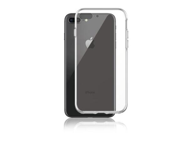 iPhone 8/7 Plus, Herdet Glassdeksel Gjennomsiktig, Herdet glass Deksel 