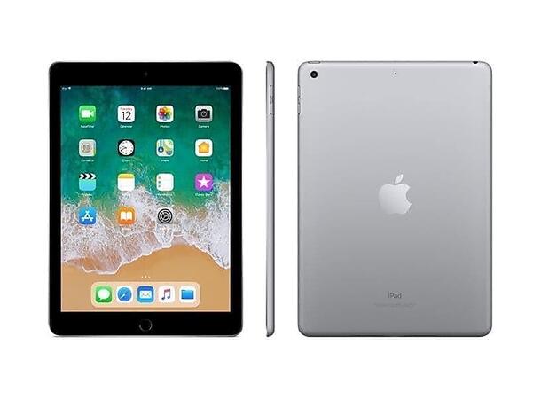 Apple iPad 9.7 32GB, Space Gray Gen 6, 9,7",WiFi, Nesten ikke brukt (A+)