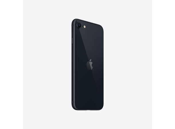 Apple iPhone SE 3. Gen 2022 64GB, Sort Mobil, 4.7", 4G, Nesten ikke brukt  (A+)