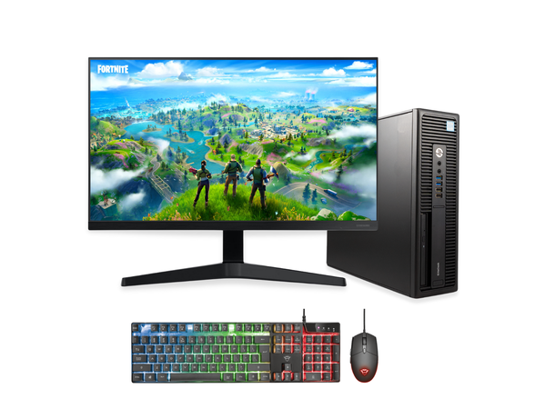 GOAT Gaming PC Starter Pack 2 27", RX 6400,i5-6500,16GB,480GB SSD,Win