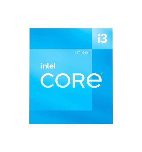 Intel Core i3-12100 CPU inkl kjøler Socket-LGA 1700, 4-Core, 8-Thread