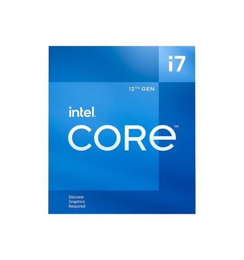 Intel Core i7-12700F CPU inkl kjøler LGA1700, 12-Core, 20-Threads, Alder Lake