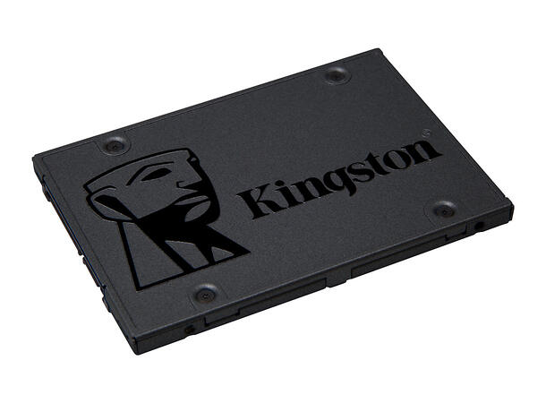 Kingston A400 120GB 2,5" SSD 7mm SATA 3,Opptil 500MB/s les, 320MB/s skriv 