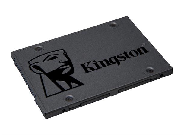Kingston A400 240GB 2,5" SSD 7mm SATA 3,Opptil 500MB/s les, 350MB/s skriv