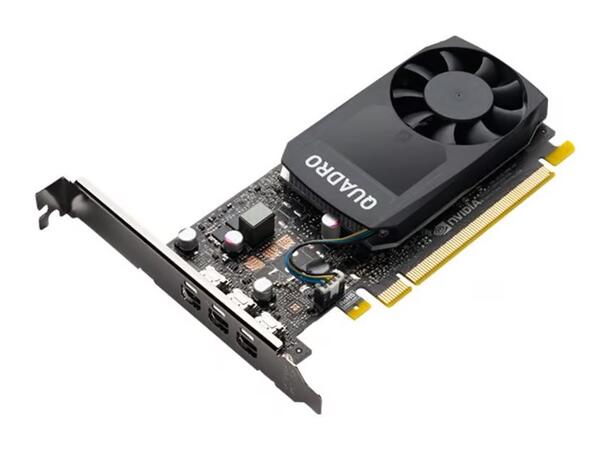 NVIDIA Quadro P400 Skjermkort Refurbished/Brukt, 2GB GDDR5, 3x mDP 