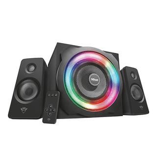 TRUST GXT 629 Tytan 2.1 RGB Speakers En fantastisk basskvalitet