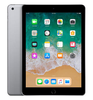 iPad 6 32GB WiFi Stellargrå Nettbrett, 9,7", Grade A