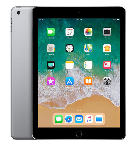 iPad 6 32GB WiFi Stellargrå Nettbrett, 9,7", Grade A