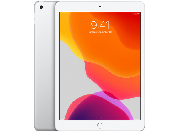 iPad 7 32GB WiFi Sølv Nettbrett, 10,2", Grade A+