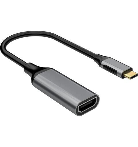 iiglo USB-C til HDMI adapter Space grey aluminium,4k-60hz