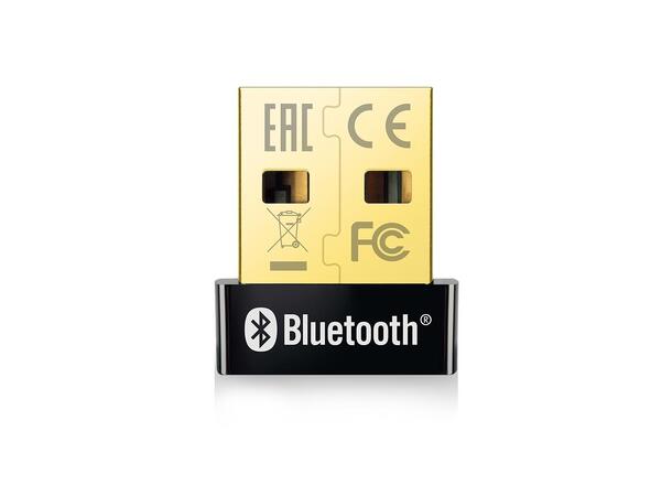 Avansert Bluetooth 4.0 USB-adapter: Driverfri, Nano-størrelse