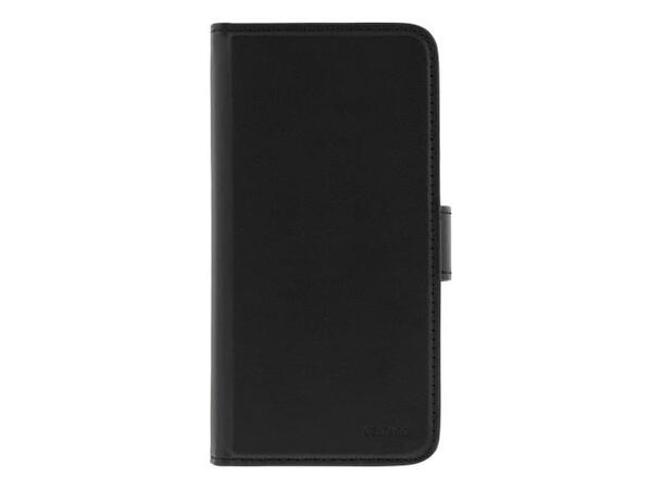 Lommebokdeksel til iPhone Xs Max Magnetisk bakdeksel, svart, PU Leather 