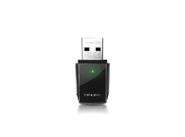 TP-LINK AC600 Dual band USB WiFi Adapter 433Mbps, 802.11b/g/n, 802.11a/n/ac 5 GHz 