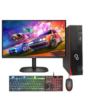 GOAT Gaming PC Starter Pack Entry 24",RTX 3050,i5-7400,16GB,256GB SSD