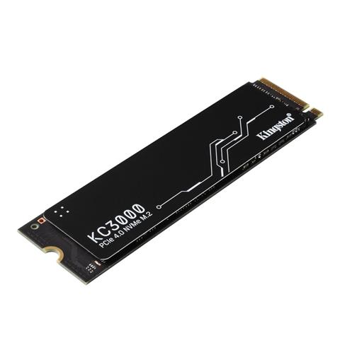 Kingston KC3000 2TB PCIe NVMe M.2 SSD opptil 7000MB/s les, 7000MB/s skriv