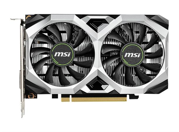 MSI GeForce GTX 1650 VENTUS XS 4G OC Skjermkort, PCI-express 3.0, 4GB GDDR5