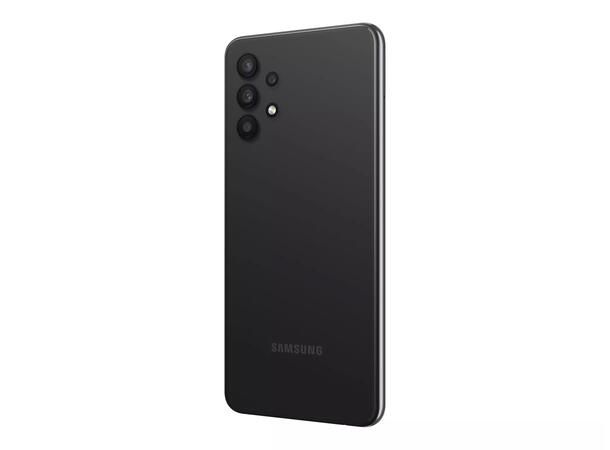 Samsung Galaxy A32 4G 128GB Sort Mobiltelefon, 6,4", 4G, Som ny