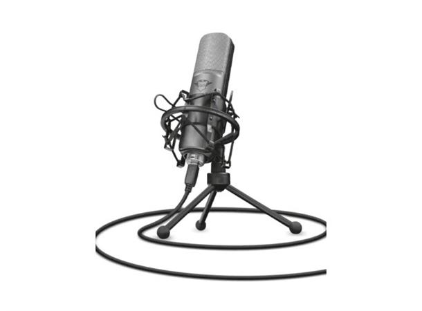Trust GXT 242 Lance mikrofon USB; kardioid, shoc mount, filter, stand