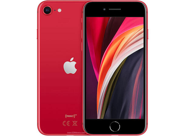 iPhone SE (2. gen) 64 GB Rød Pent brukt mobiltelefon