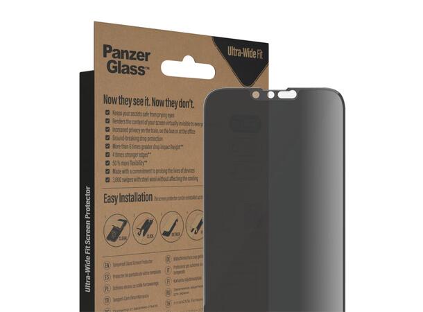 Panzerglass iPhone 14 Plus / 13 Pro Max Privacy Skjermbeskytter