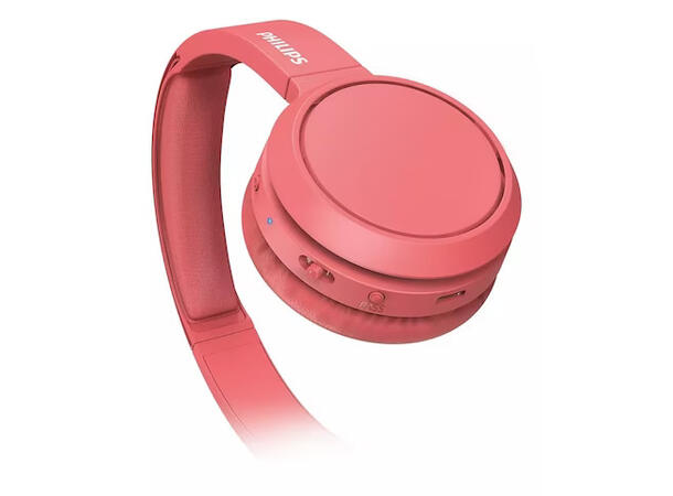 Philips Headband BT Trådløst headset Rød, Bluetooth, USB-C, Over ear 
