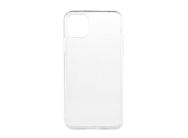iPhone 11 Pro Max, TPU bakdeksel gjennomsiktig, silikon 