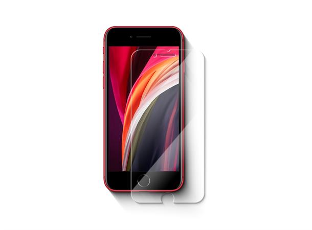 iiglo iPhone SE (2020) Skjermbeskytter Tempered glass, case friendly, SE/8/7/6