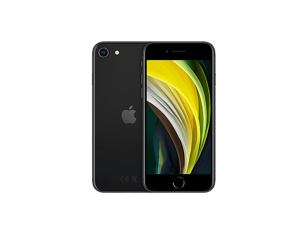 Apple iPhone SE 2020 128GB Svart Mobil, 4,7", 4G, Litt mer brukt (C)