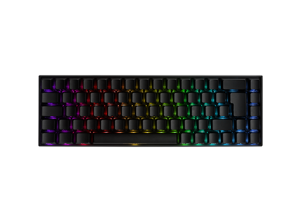 DELTACO GAMING DK440R Tastatur 65%, Trådløst, RGB, Sort 