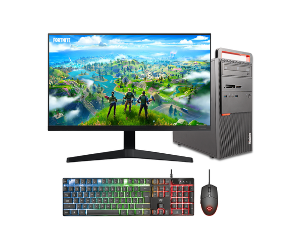 GOAT Gaming PC Starter Pack Entry 24",RX 6400,i5-6500,8GB,512GB SSD,Win