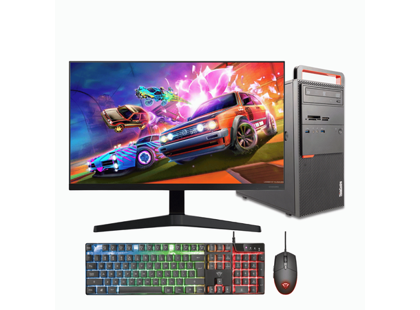 GOAT Gaming PC Starter Pack Entry 24",RX 6400,i5-6500,16GB,512GB SSD,Win