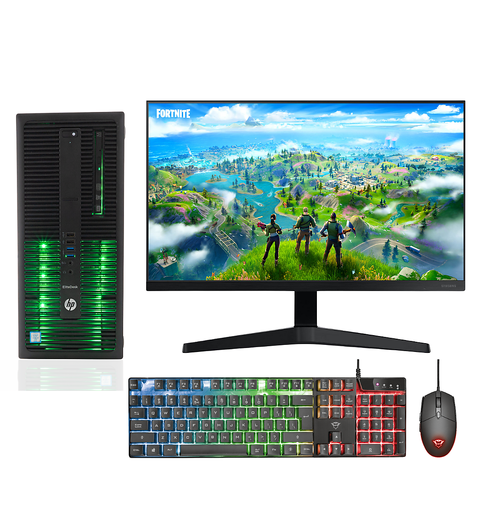 GOAT Gaming PC Starter Pack RGB Edition 24&quot;,GTX 1650,i5-6500,8GB,480GB SSD,Win
