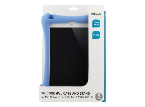 Mykt silikondeksel til iPad 9.7" Blå Passer til: iPad Air/2 , iPad 9.7" 