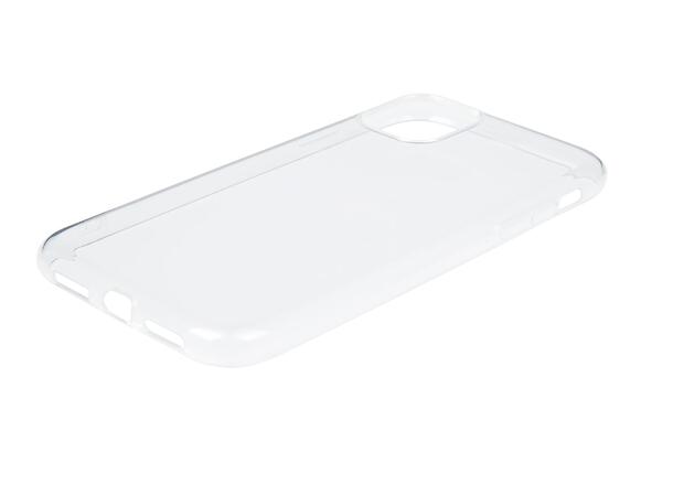 iiglo iPhone 12 /12 Pro Silikondeksel Ultratynt deksel i silikon,gjennomsiktig 