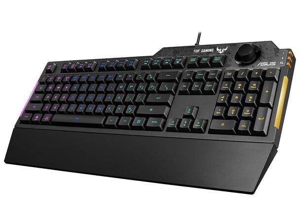 ASUS  TUF GAMING COMBO K1 + M3 RGB Gaming Tastatur og mus, USB, Nordisk