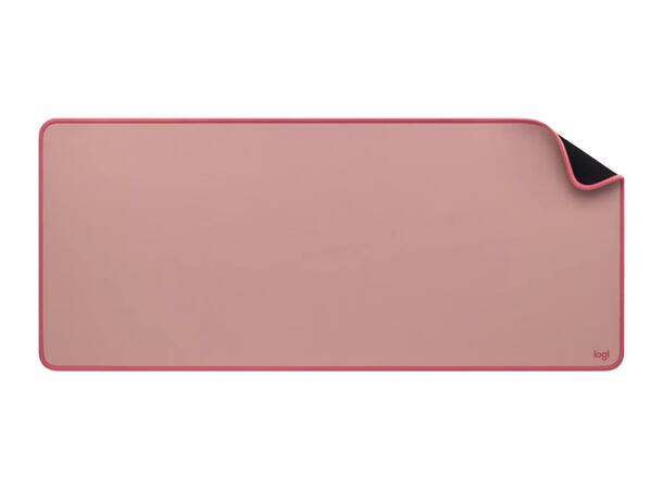 Logitech Studio Series Skrivebordsmatte 70x30 cm, Darker Rose, sydde kanter 