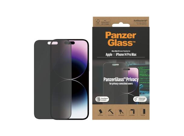 Panzerglass iPhone 14 Pro Max Privacy Skjermbeskytter