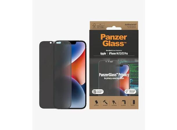 Panzerglass iPhone 14 / 13 / 13 Pro Privacy Skjermbeskytter