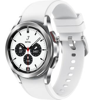 Samsung Galaxy Watch 4 Classic 42mm, GPS, Sølv, Bluetooth, Wifi,Grade A