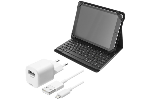 iPad Student Starter Pack 1 9,7",128GB,Space Gray,Ladepakke