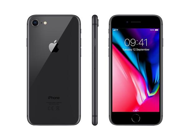 Apple iPhone 8 64GB Space Gray Mobiltelefon, 4,7", 4G, Pent brukt