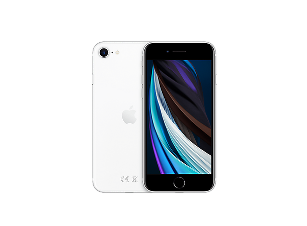 Apple iPhone SE 2020 256GB Hvit Mobil, 4,7", 4G, Pent brukt (B)