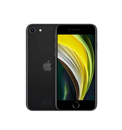 Apple iPhone SE 2020 64GB Svart Mobil, 4,7&quot;, 4G, Pent brukt (B)