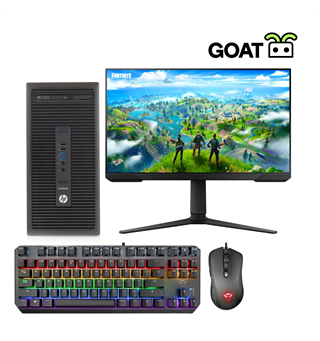 GOAT Gaming PC Starter Pack 3 24", GTX1650,i7-6700,8GB,240GB SSD,Win10