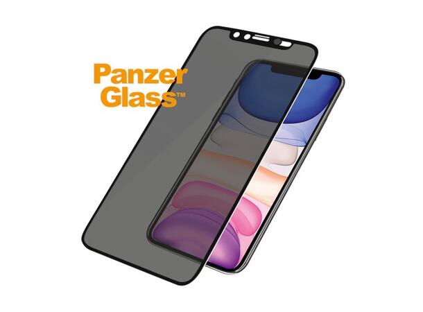 PanzerGlass iPhone XR Skjermbeskytter - Privacy glass